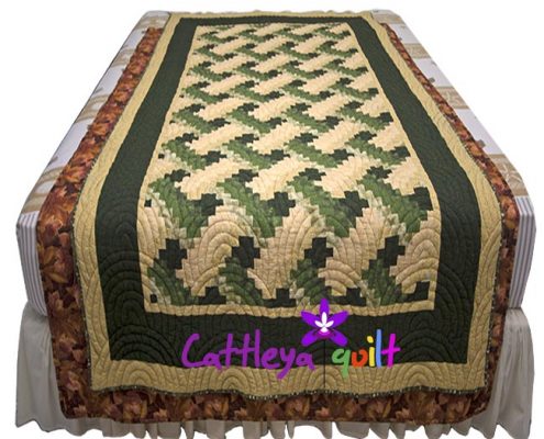 Wall Hanging - Bed Cover - Patchwork and Quilt by Cattleya Quilt / Jakarta